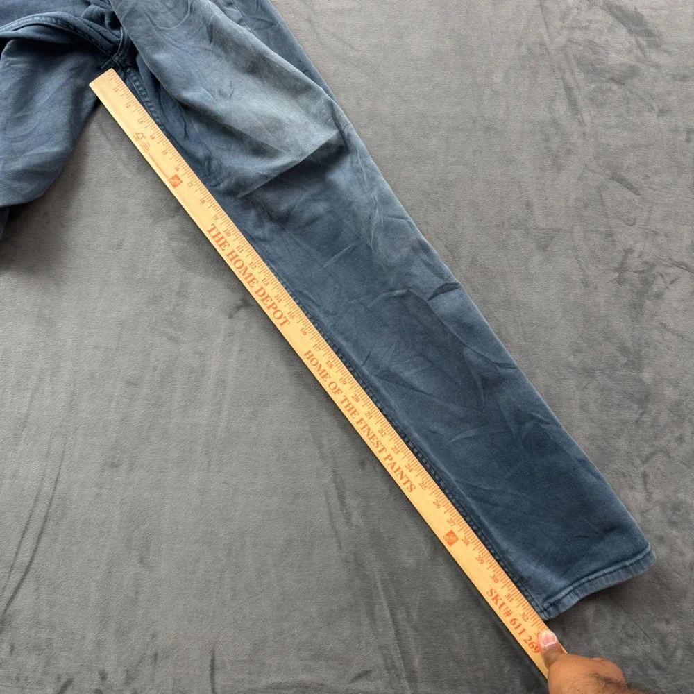 Levis 514 Straight Fit Jeans Faded Blue Gray Denim 36x34 Mens Pants